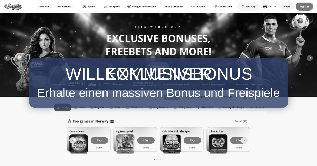 Vulkan Vegas Casino welcome bonus